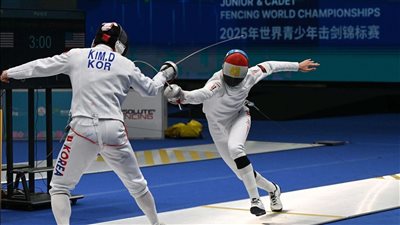 السلاح، محمود السيد يتأهل لنهائي بطولة العالم للناشئين بالصين