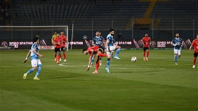 طرد مهند لاشين، التعادل السلبي يتواصل بين الأهلي وبيراميدز بعد 60 دقيقة (صور)