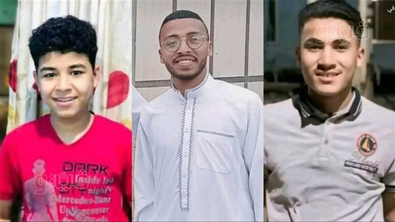 مصر 3 شباب في حادث