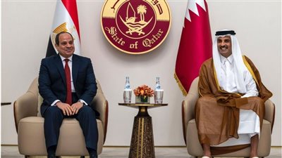 مصر وقطر تشددان على أهمية تعزيز التعاون الاقتصادي والاستثماري