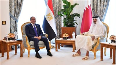 مصر وقطر تؤكدان موقفهما الثابت والداعم للحقوق المشروعة للشعب الفلسطيني وإقامة دولته المستقلة
