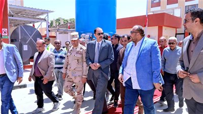 محافظ سوهاج بدء التشغيل لمشروعى صرف صحى بيت خلاف وبيت علام بتكلفة 466 مليون