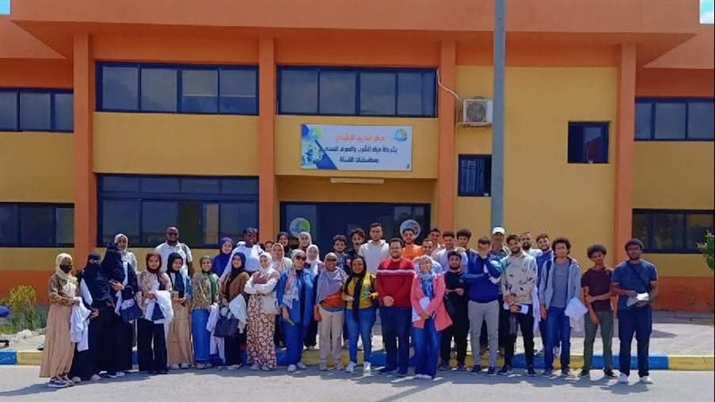 زيارة لمحطة المياه