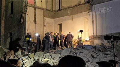 انهيار جزء من عقار في بين السرايات والأمن يحقق مع صاحبه