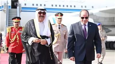 السيسي وأمير الكويت يؤكدان دعمهما لوحدة واستقرار سوريا والسودان