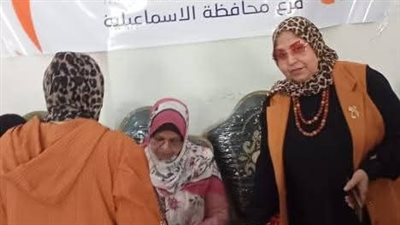 قومي المرأة بالإسماعيلية يمكن 100 سيدة بأبوعطوة من استخراج الرقم القومي (صور)