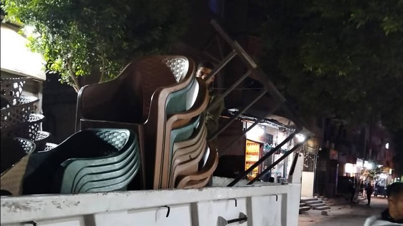 رفع الإشغالات، فيتو