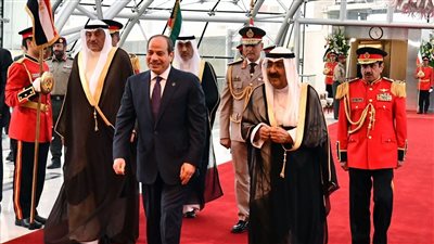 تعزيز التعاون الاقتصادي والاستثماري الأبرز، نشاط الرئيس السيسي في الكويت (صور)