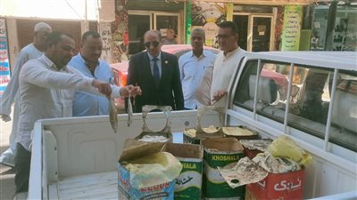  التحفظ على ربع طن أسماك مملحة وفسيخ غير صالح للاستهلاك بالأقصر 