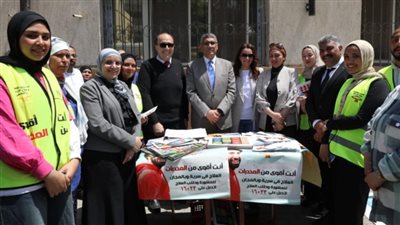 محافظ الجيزة يشهد فعالية صندوق مكافحة الإدمان بمساكن روضة السودان