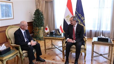 وزير الاتصالات وسفير اليابان يبحثان التعاون فى مجالي ريادة الأعمال والذكاء الاصطناعي