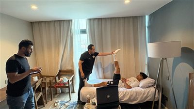 كشف طبي للاعبي منتخب الشباب قبل إعلان قائمة أمم أفريقيا