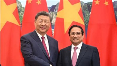الرئيس الصينى يدعو بلاده وفيتنام لمعارضة الهيمنة والأحادية والحمائية