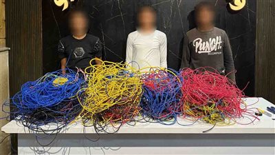 بعد 8 وقائع، سقوط عصابة سرقة الأسلاك الكهربائية من عقارات تحت الإنشاء بـ15 مايو 