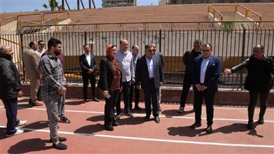 محافظ الدقهلية يتفقد فندق مركز التعليم المدني بستاد المنصورة