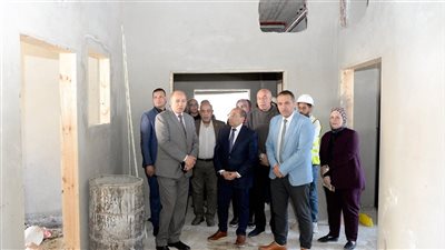 رئيس جامعة المنصورة يتابع ميدانيًّا سير العمل بالمشروعات الجديدة (صور)