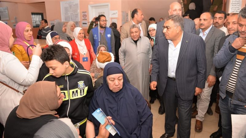 محافظ الدقهلية يتفقد