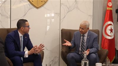  وزير الاستثمار يبحث مع وزير التجارة التونسي إنشاء خط ملاحي منتظم بين البلدين