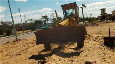 تجميل كورنيش وشاطئ ومداخل مدينة جمصة استعدادًا لشم النسيم (صور)