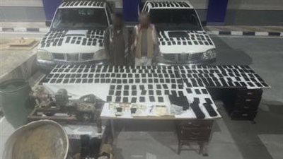 ضبط عاطلين بشمال سيناء بحوزتهما حشيش بقيمة 4 ملايين جنيه 