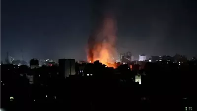 إعلام حوثي: 4 غارات أمريكية تستهدف مديرية سحار في ‎صعدة