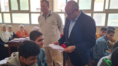 وكيل التعليم بالدقهلية يواصل جولاته الميدانية بإدارة أجا 
