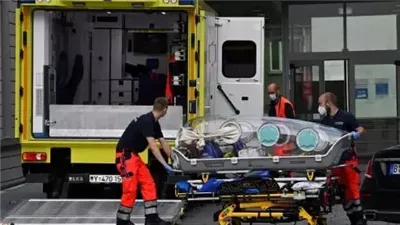 مقطع مرعب، مسنة تسقط من الطابق السادس ومعجزة إلهية تنقذها من الموت (فيديو)