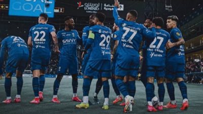 الدوري السعودي، الدوسري يضع الهلال في المقدمة أمام الخليج بهدف في الشوط الأول 