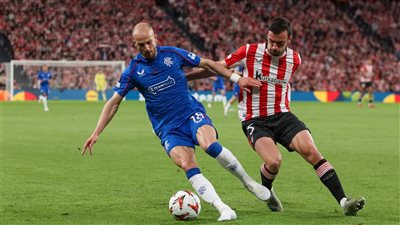 أتليتك بيلباو يفوز على رينجرز بثنائية ويتأهل لنصف نهائي الدوري الأوروبي 