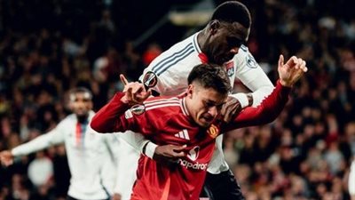 مانشستر يونايتد يتعادل مع ليون 2/2 ويلجآن لشوطين إضافيين في الدوري الأوروبي