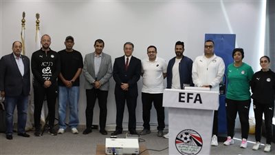 اللجنة الطبية باتحاد الكرة تنظم محاضرة عن الوقاية من الموت المفاجئ للاعبين الشباب 