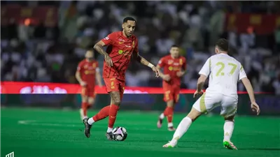 القادسية يفوز علي النصر 1/2 في الدوري السعودي 