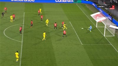 مصطفي محمد يسجل في خسارة نانت أمام رين 1/2 بالدوري الفرنسي (فيديو)