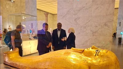 المتحف القومي للحضارة المصرية يستقبل وفد الوكالة الدولية للطاقة الذرية