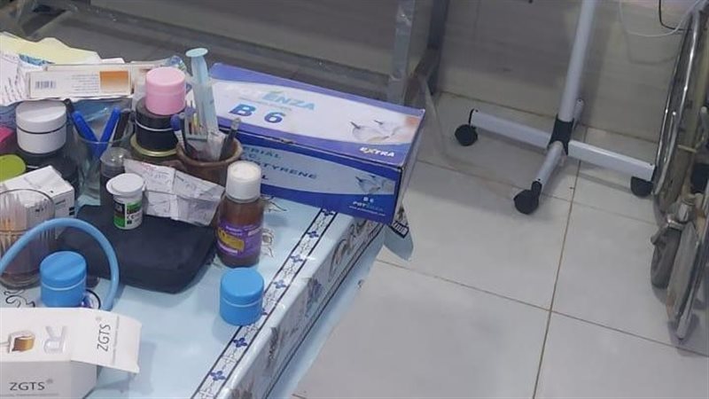 جانب من المضبوطات،