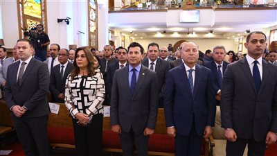 وزيرة التنمية المحلية تشهد احتفالية الطائفة الإنجيلية بعيد القيامة المجيد