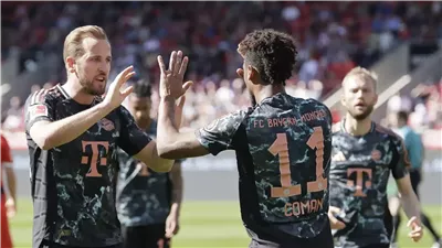 بايرن ميونخ يضرب ماينز بثلاثية ويقترب من حصد لقب الدوري الألماني 