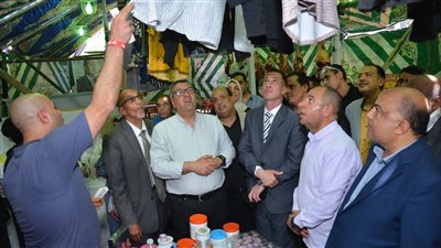 سكرتير عام مساعد الجيزة يتابع جهود توفير السلع بأسعار مخفضة