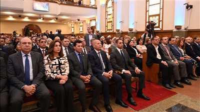 وزير الرياضة يشهد احتفالية الطائفة الإنجيلية بمناسبة عيد القيامة