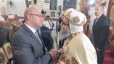 محافظ بني سويف يشهد قداس عيد القيامة المجيد بمطرانية ببا (صور)