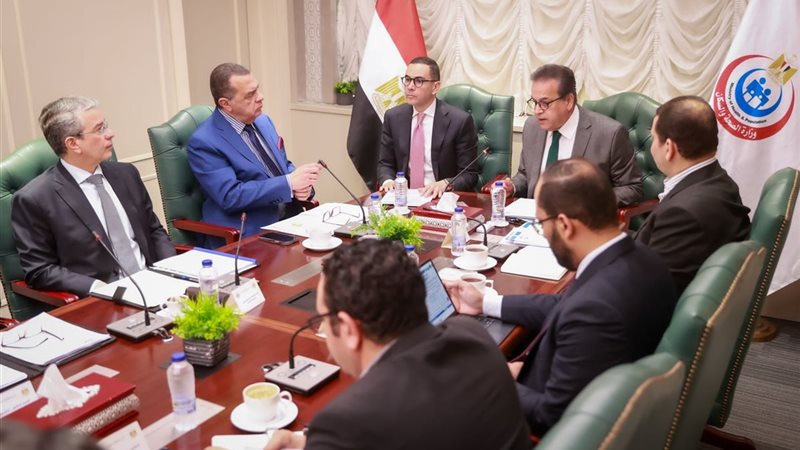 جانب من اجتماع وزيرا