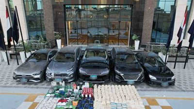 إحباط محاولة تشكيل عصابي جلب كميات من المواد المخدرة بـ420 مليون جنيه (صور)