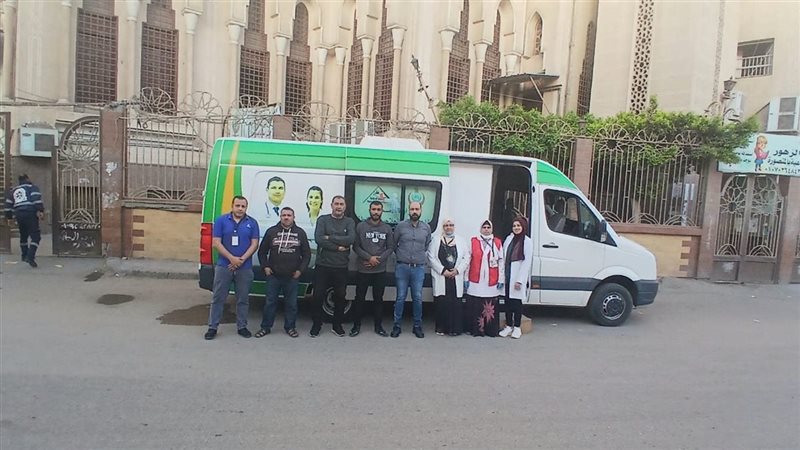 عيادة متنقلة بالدقهلية،