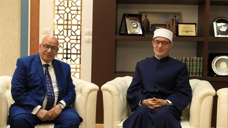 مفتي الجمهورية يستقبل