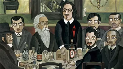 باليوم العالمي للكتاب، توفيق الحكيم وغسان كنفاني وكافكا بمعهد ثربانتس