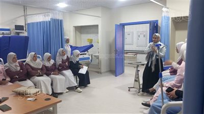  صحة بني سويف تنفذ تدريبًا عمليا لتمريض مستشفى الفشن المركزي