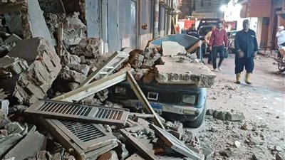 صادر له قرار ترميم، مفاجأة في عقار الشرقية المنهار 