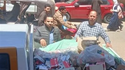 ضبط سلع منتهية الصلاحية وأسمدة مغشوشة في حملة تموينية بأسيوط (صور)