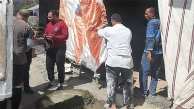 حي ثالث بالإسماعيلية يشن عدة حملات لرفع الإشغالات عن الطريق العام (صور) 