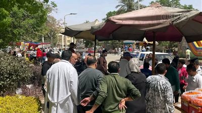 حملات تفتيشية على الباعة الجائلين بالحدائق والمتنزهات بالشرقية في شم النسيم (صور) 